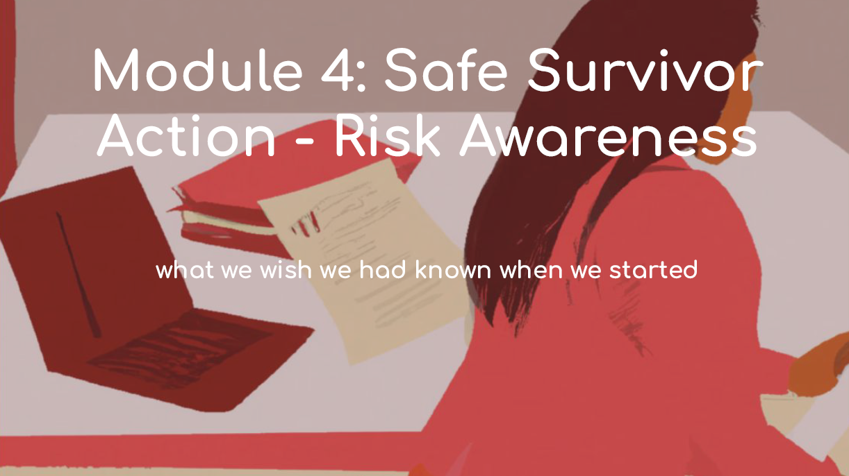 Safe Survivor Action: Risk Awareness – Module 4